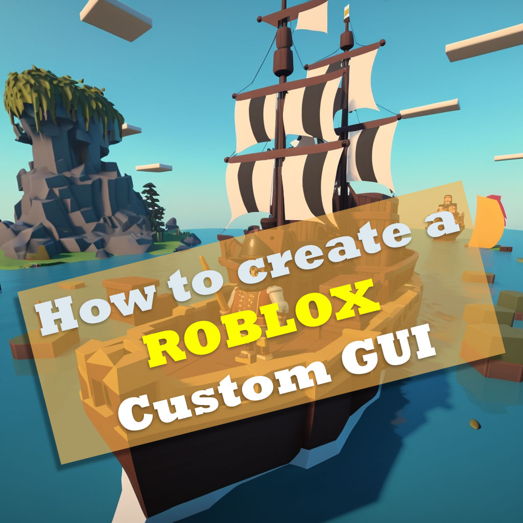 Create a Custom GUI in Roblox with your own background image (Tutorial)